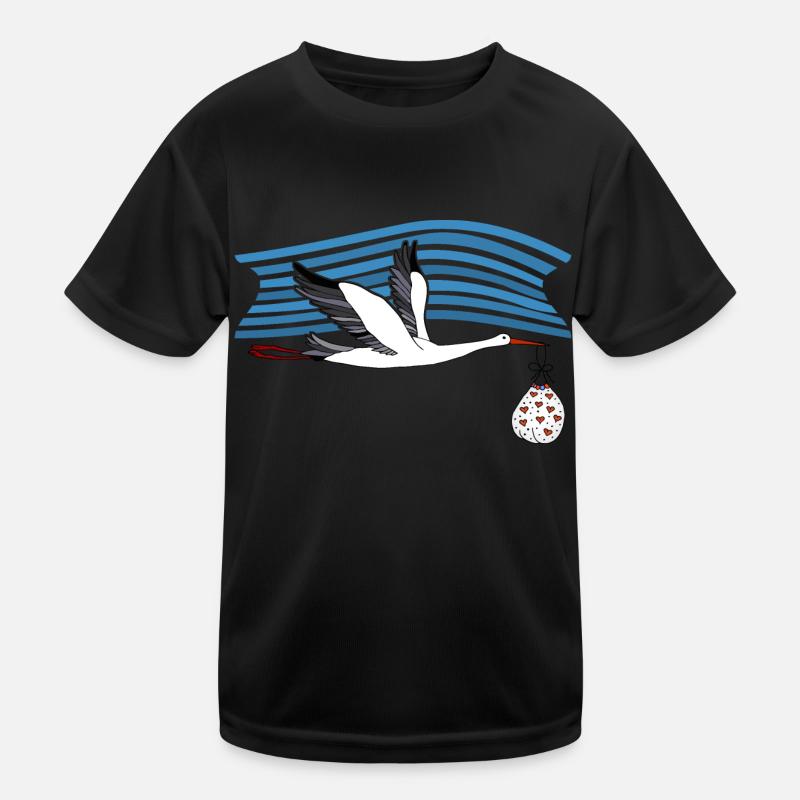 Storch Kinder Funktions-T-Shirt