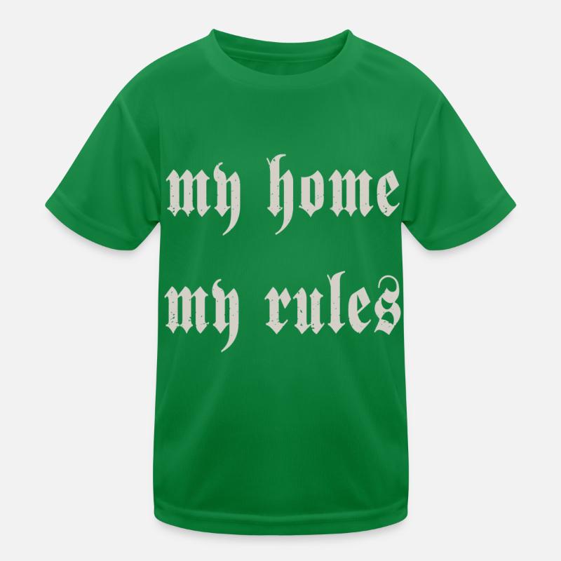 ma maison mes règles T-shirt sport Enfant
