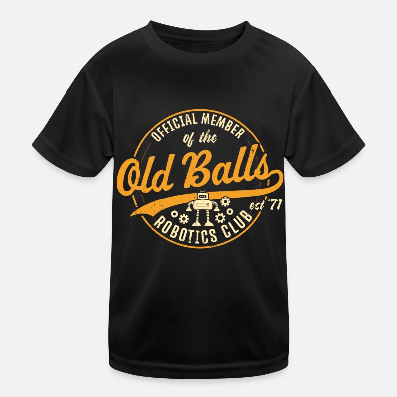 Droid Builder Membre Officiel De The Old Balls Rob T-shirt sport Enfant