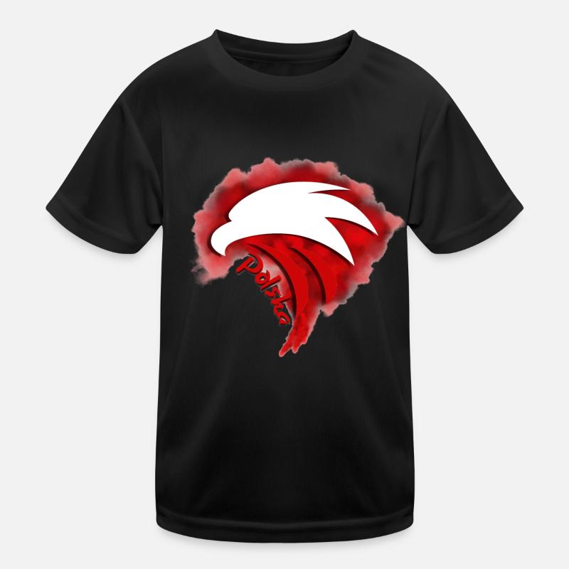 Pologne, Pologne, Drapeau polonais, Drapeau de la Pologne T-shirt sport Enfant