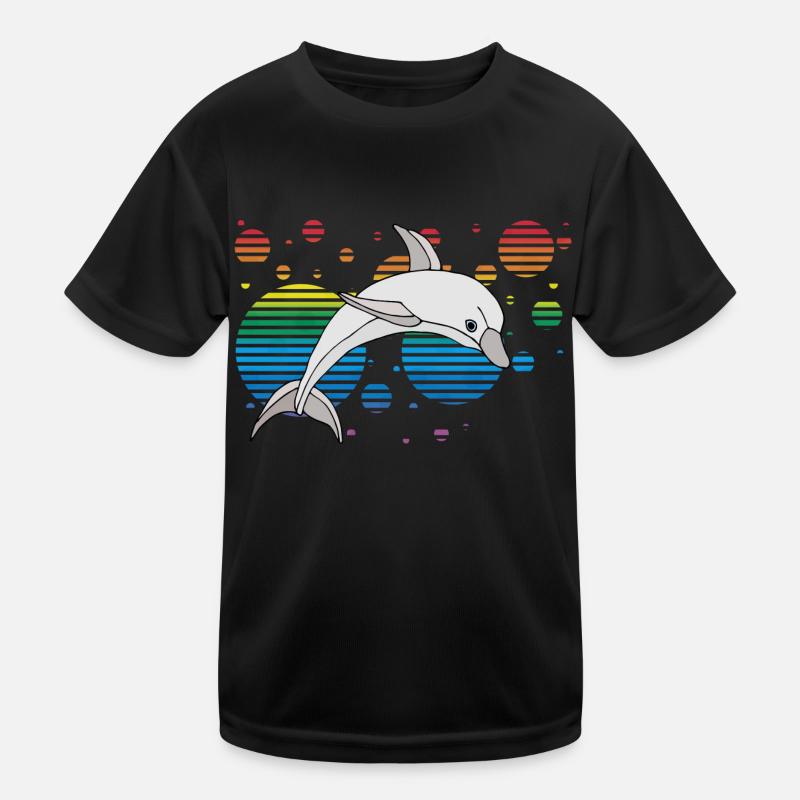 Delfin Kinder Funktions-T-Shirt