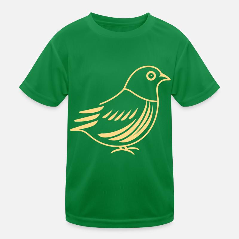 cailles petit oiseau caille T-shirt sport Enfant