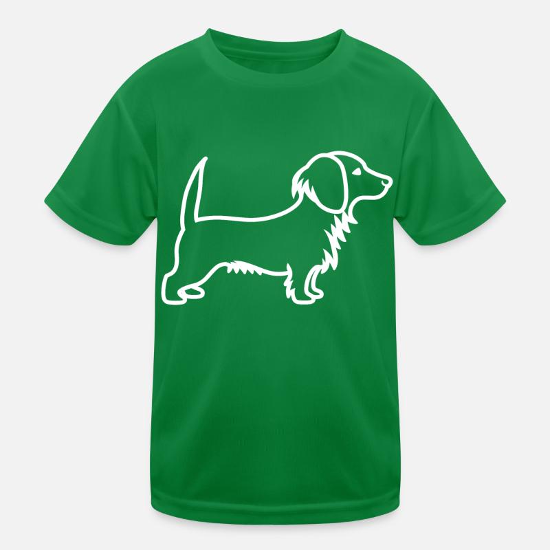 teckel T-shirt sport Enfant