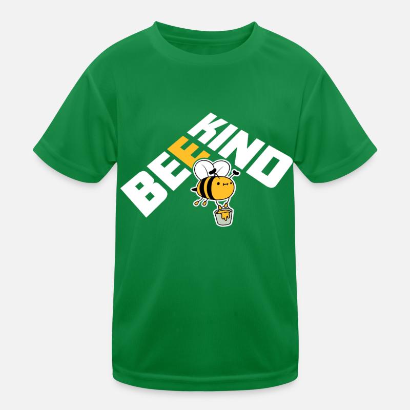 Être gentil mignon miel gentillesse abeille amour source d’inspiration T-shirt sport Enfant