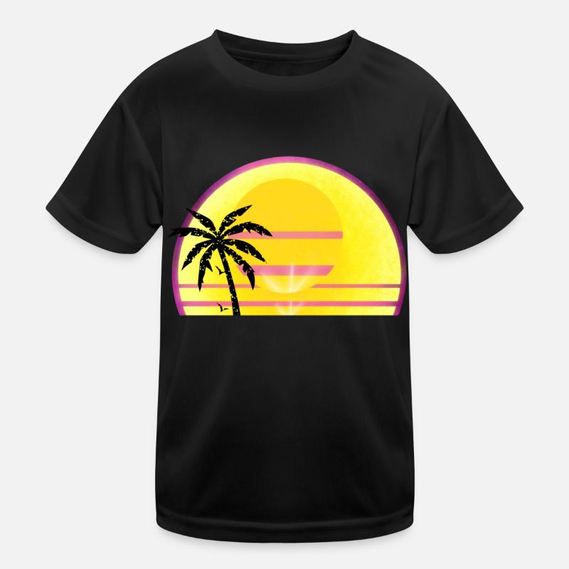 Sunny Summer Closed day Kids Functional T-Shirt