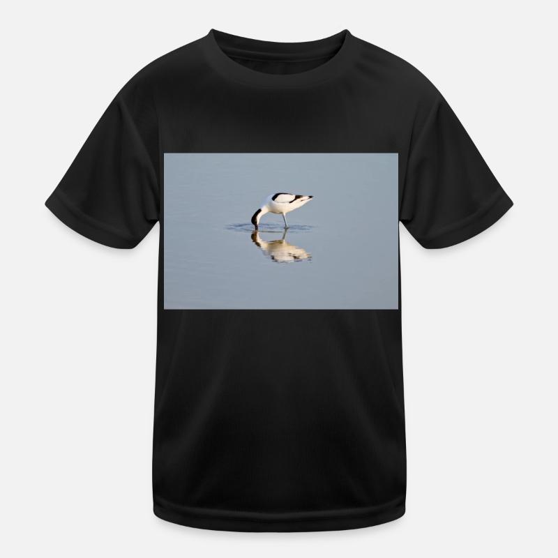 Avocets Hunting Kids Functional T-Shirt