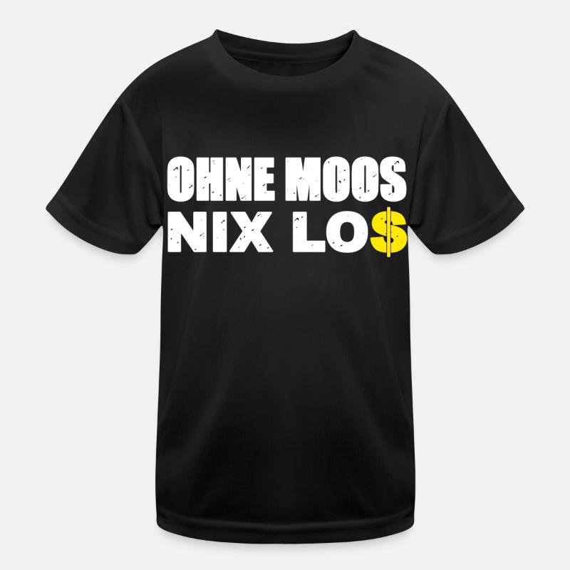 Nothing going on without moss Kids Functional T-Shirt