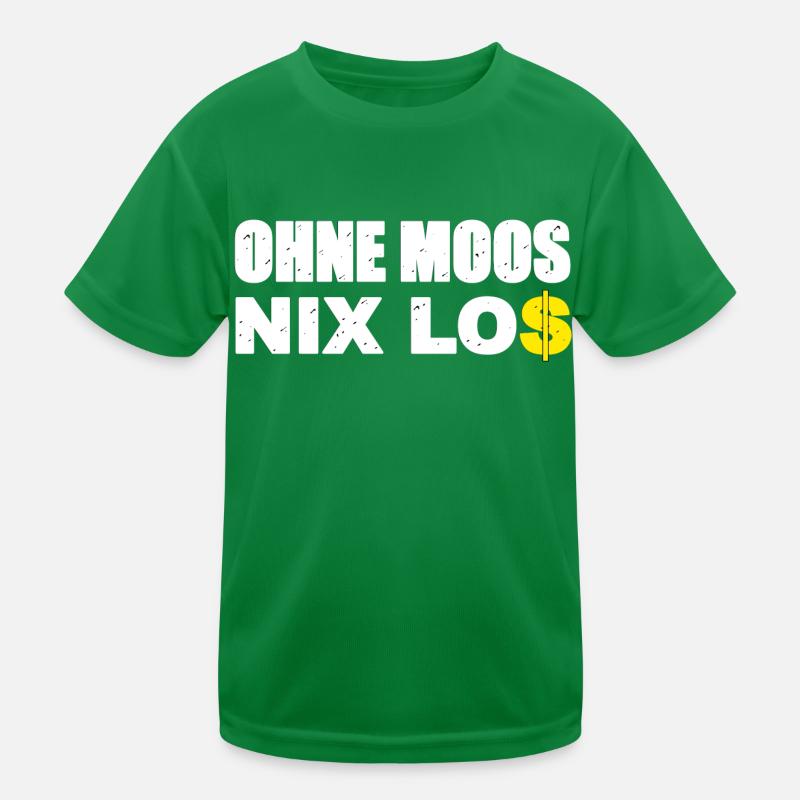 Nothing going on without moss Kids Functional T-Shirt