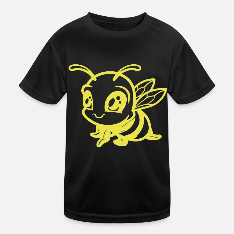 Bee Bumblebee Comic Kids Functional T-Shirt