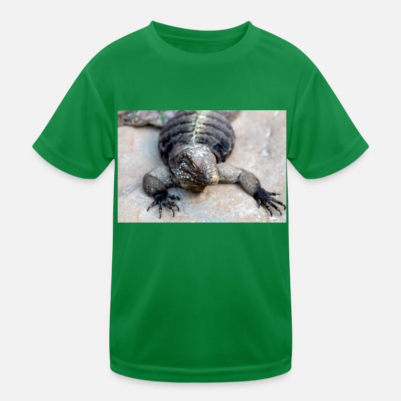 iguane de roche d’uban également iguane terrestre de Cuba T-shirt sport Enfant