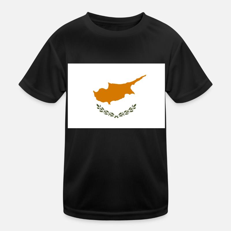 Zypern Kinder Funktions-T-Shirt
