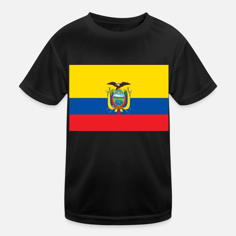 Ecuador Kinder Funktions-T-Shirt