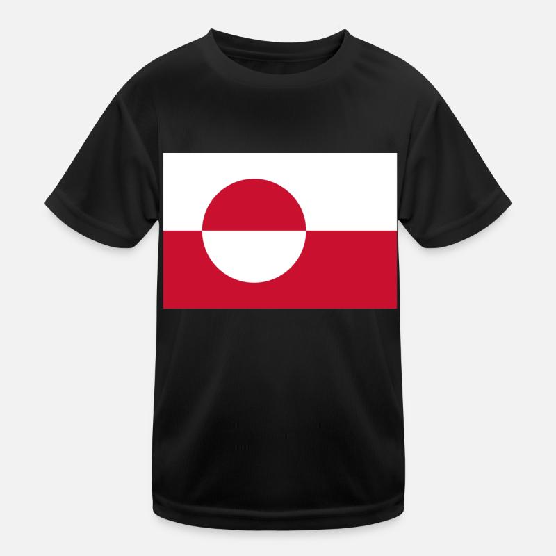 Grönland Kinder Funktions-T-Shirt