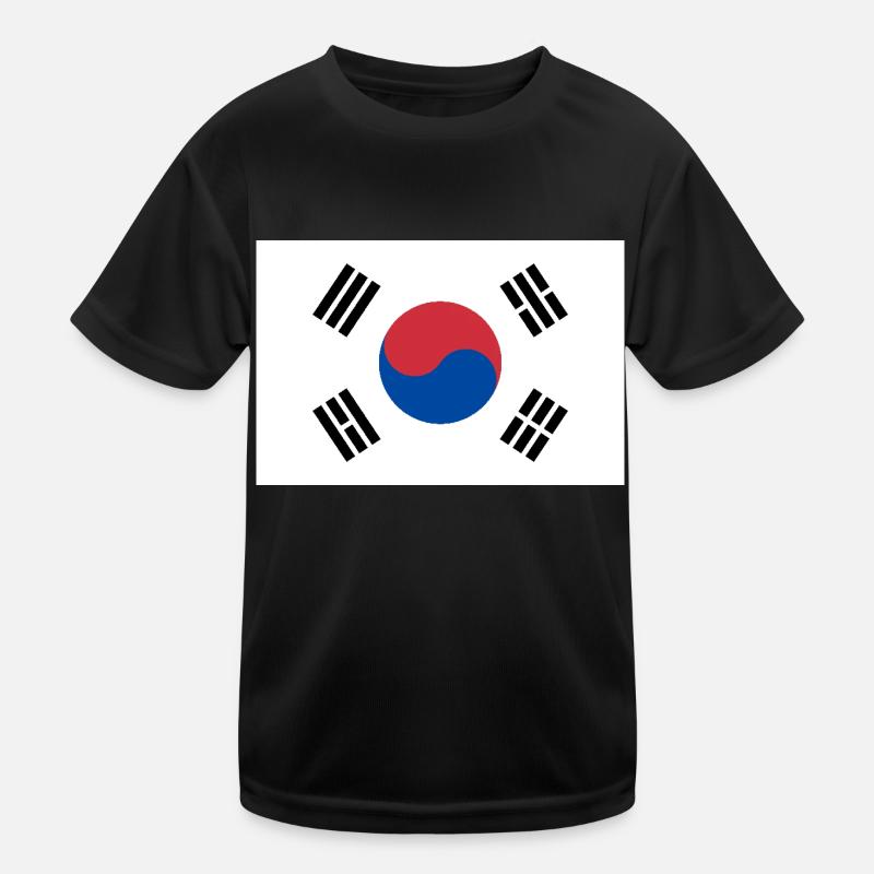 Corée du Sud T-shirt sport Enfant