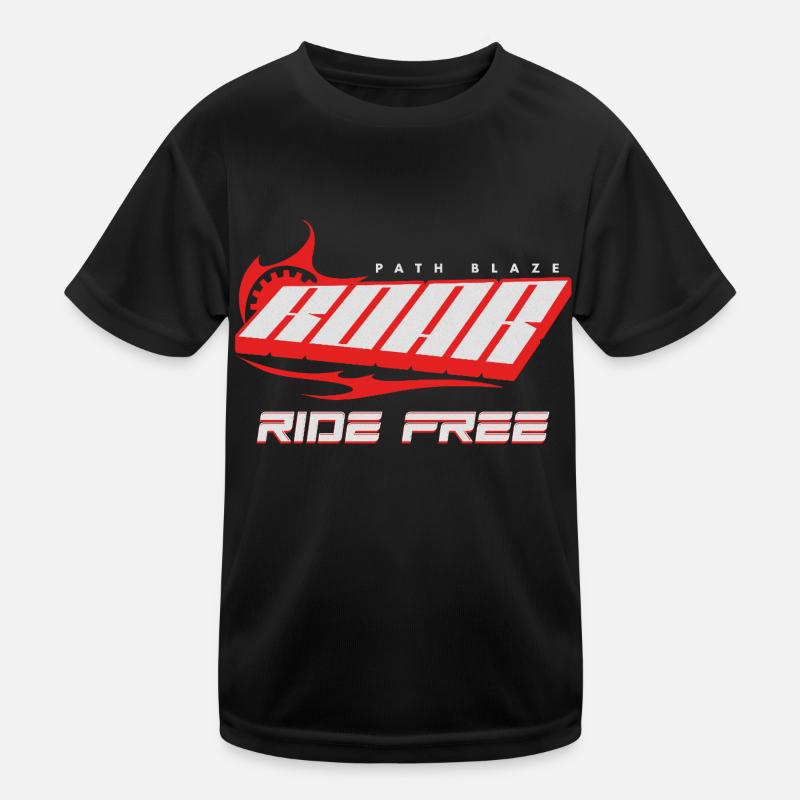 Path blaze roar ride free Kids Functional T-Shirt
