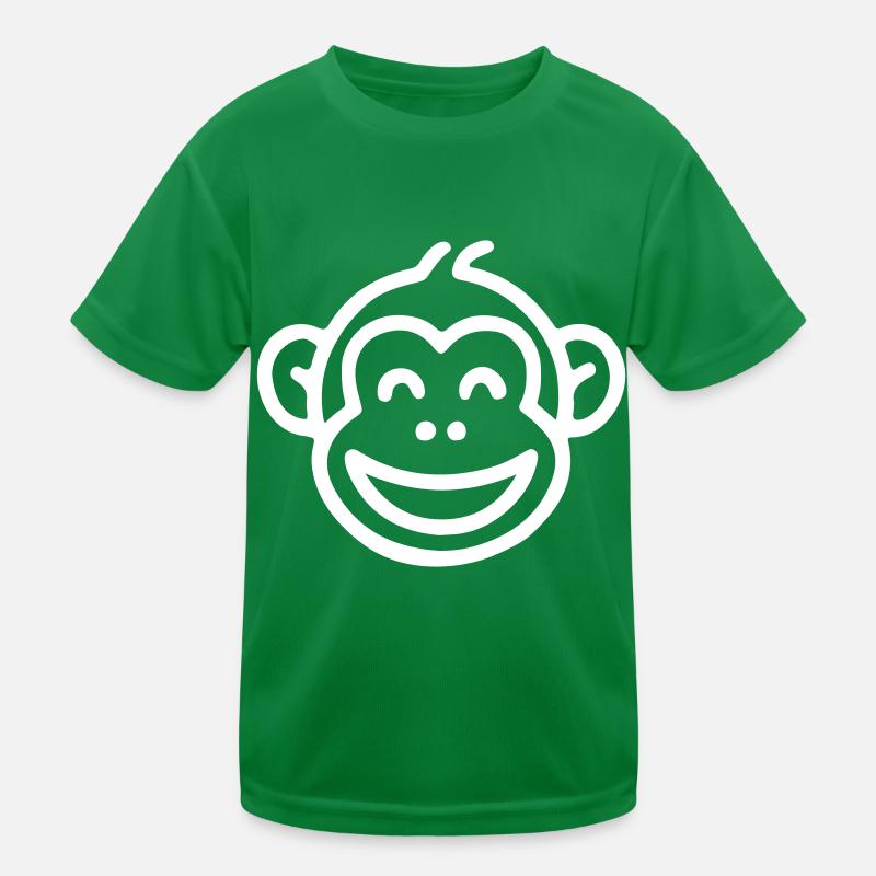 Monkey Funny Kids Functional T-Shirt