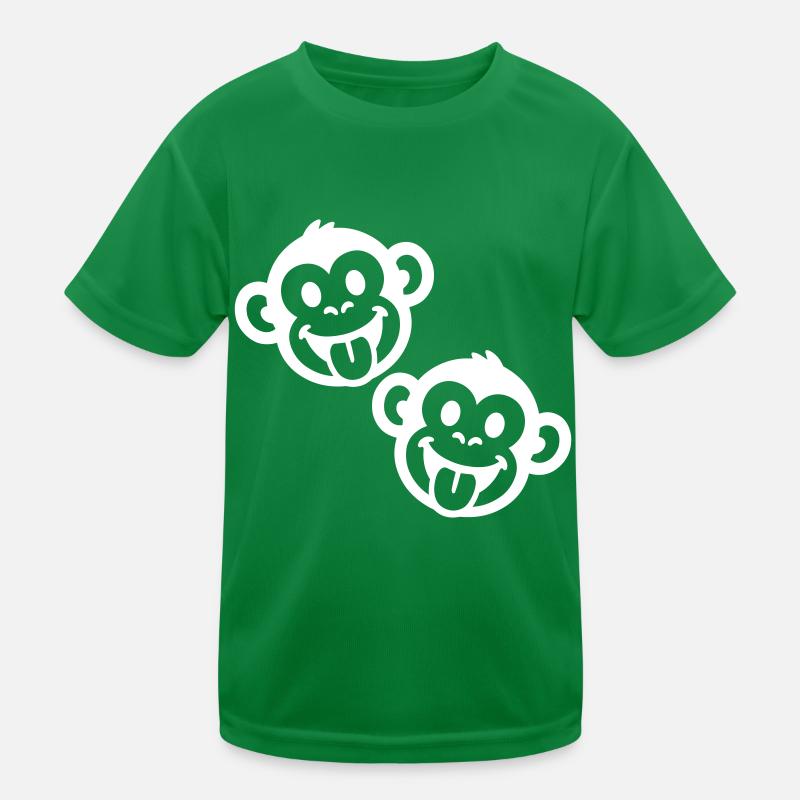 Monkey Party Funny Kids Functional T-Shirt