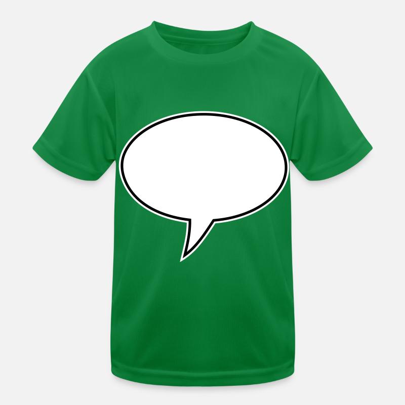 Liens vers la conception de bulles de dialogue T-shirt sport Enfant