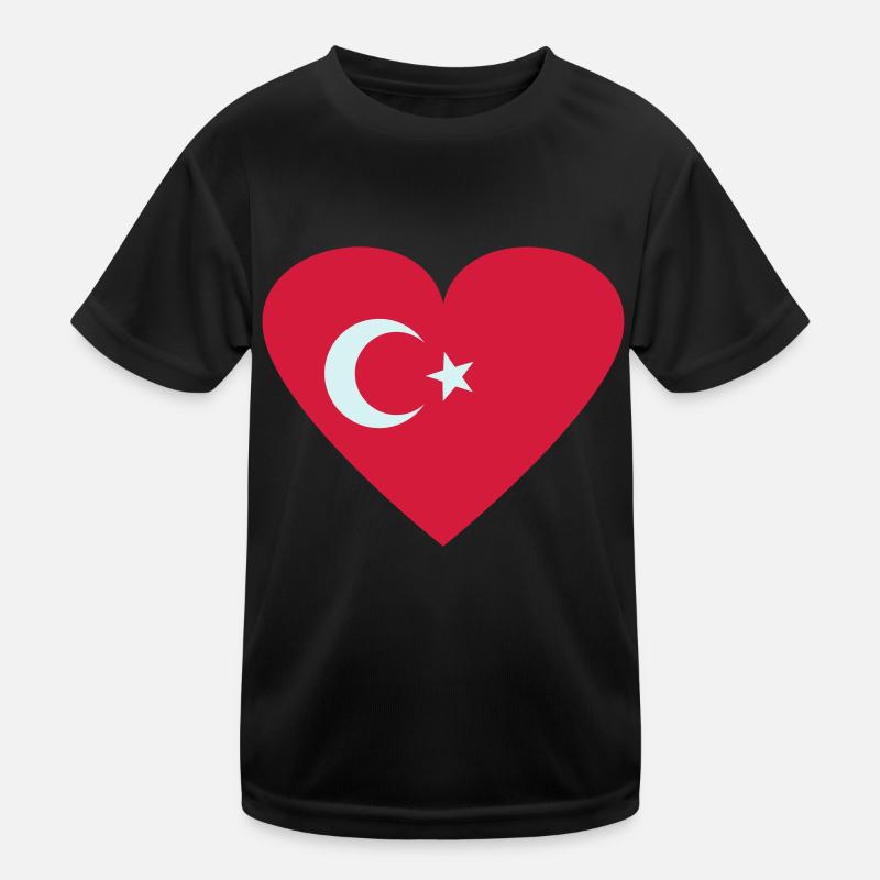 türkei Kinder Funktions-T-Shirt