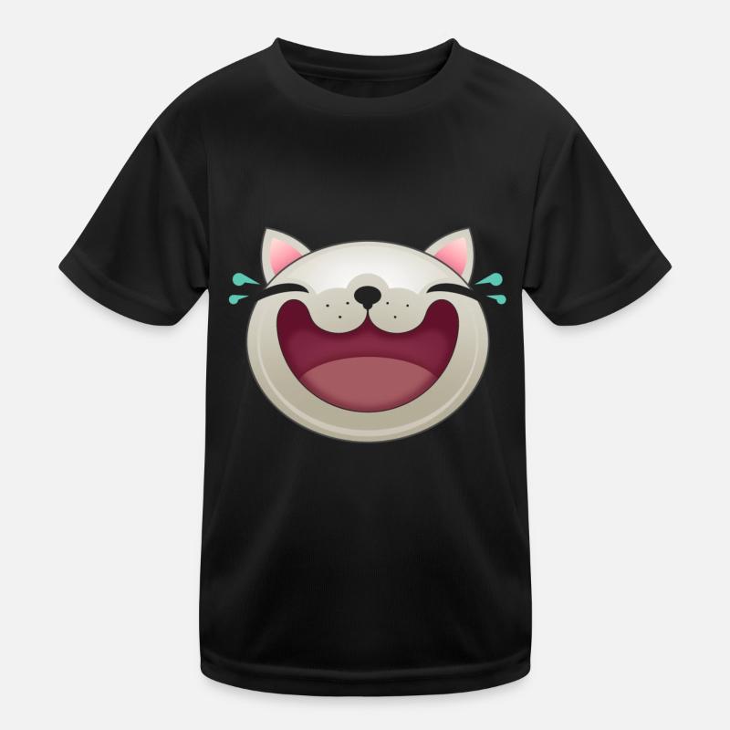 CHAT HEUREUX T-shirt sport Enfant