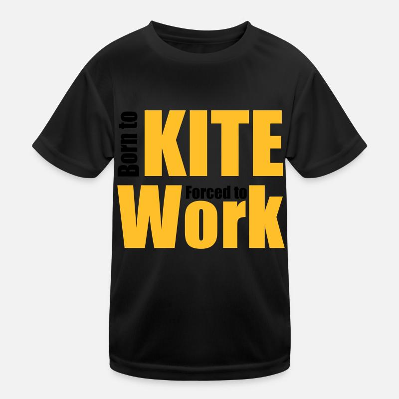 Hang-gliding Kids Functional T-Shirt
