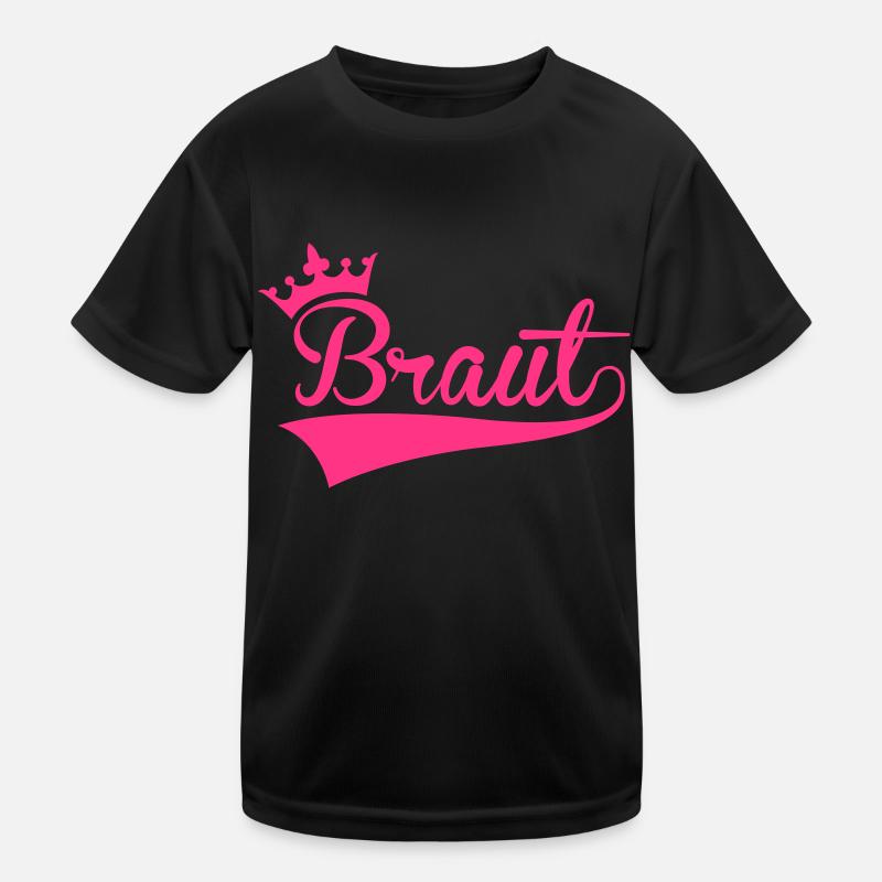 Braut Kinder Funktions-T-Shirt