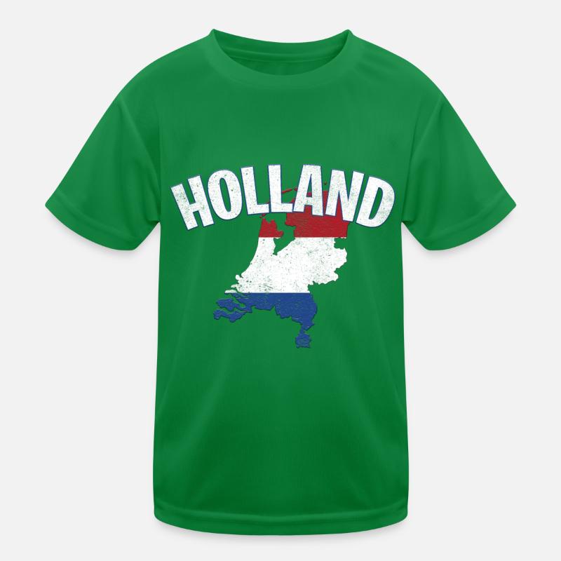 Hollande Pays-Bas T-shirt sport Enfant