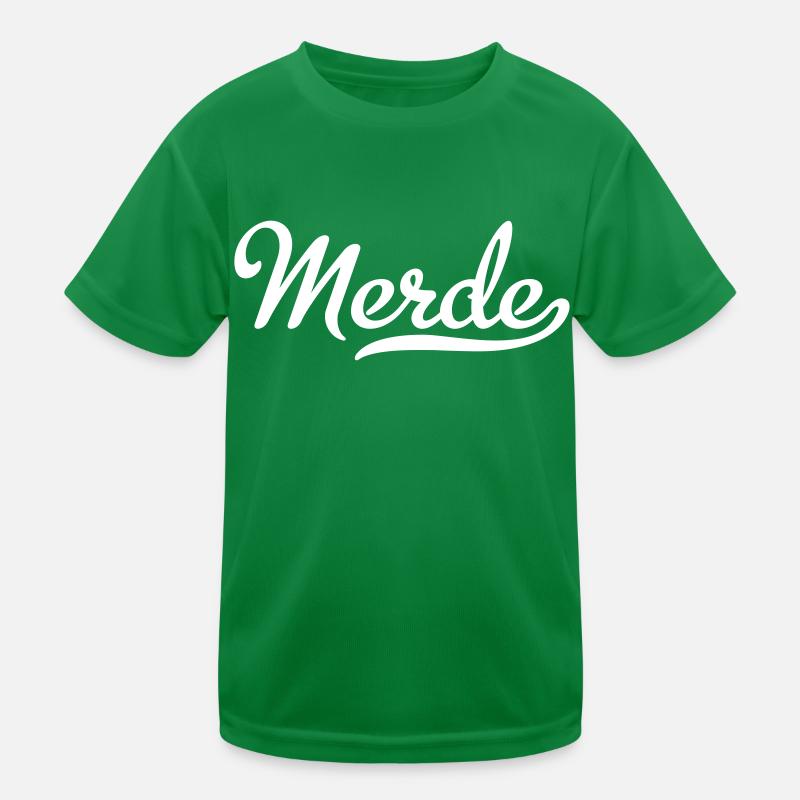Merde T-shirt sport Enfant