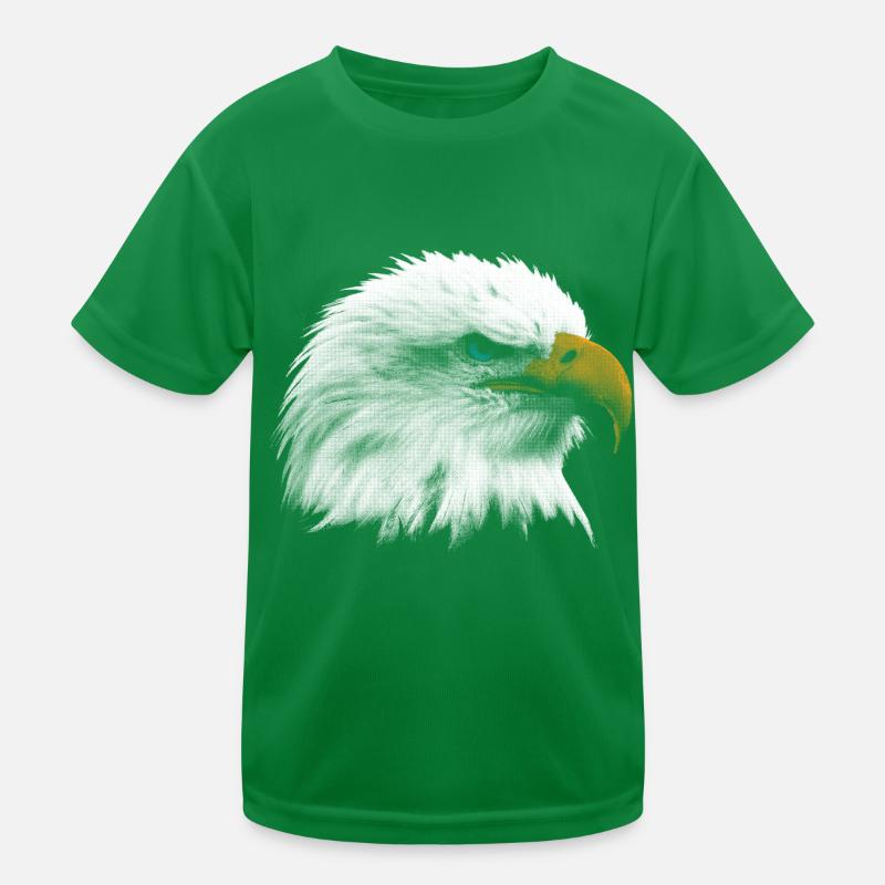 Bald eagle Kids Functional T-Shirt