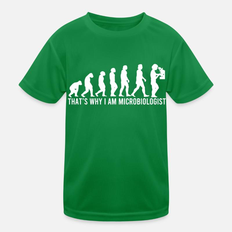 Microbiologiste Evolution T-shirt sport Enfant