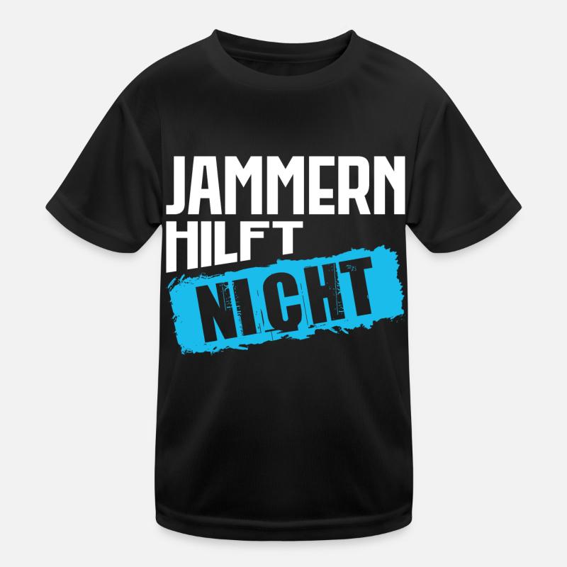 Lustiger Spruch Büro Kollegin Mitarbeiter Jammern Kinder Funktions-T-Shirt