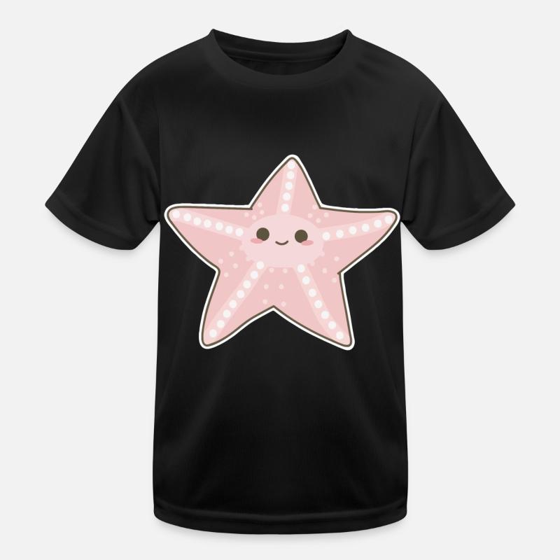 Seestern Kinder Funktions-T-Shirt