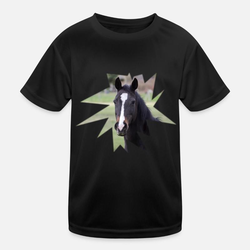 Cheval. Cheval. T-shirt sport Enfant