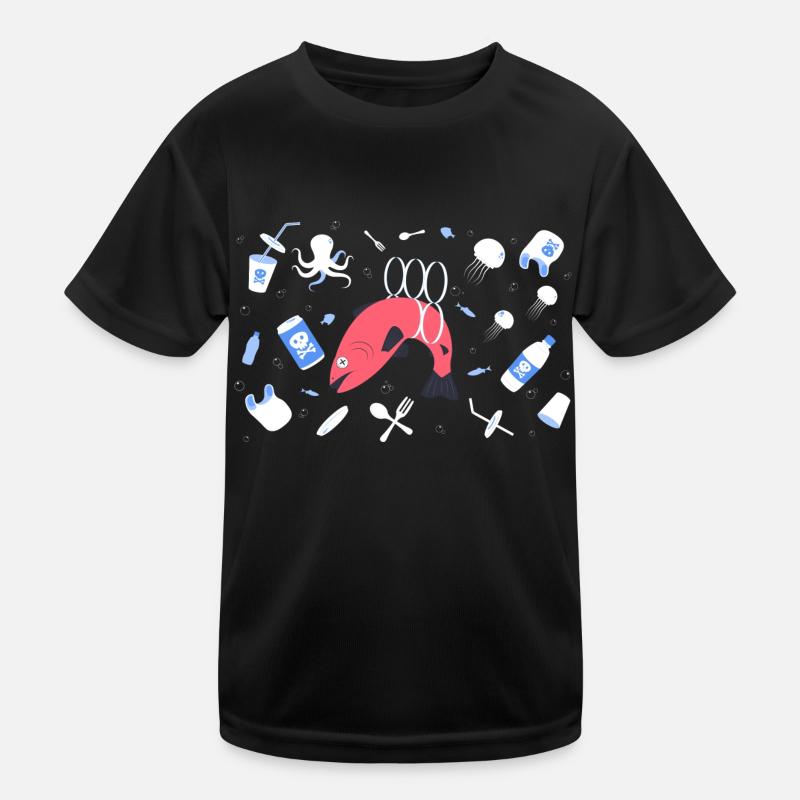 Plastic Stop Kids Functional T-Shirt
