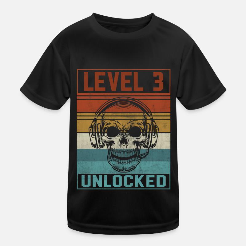 Gamer 3rd Birthday Kinder Funktions-T-Shirt