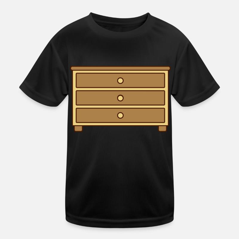 Tiroirs Commode Meuble Design T-shirt sport Enfant