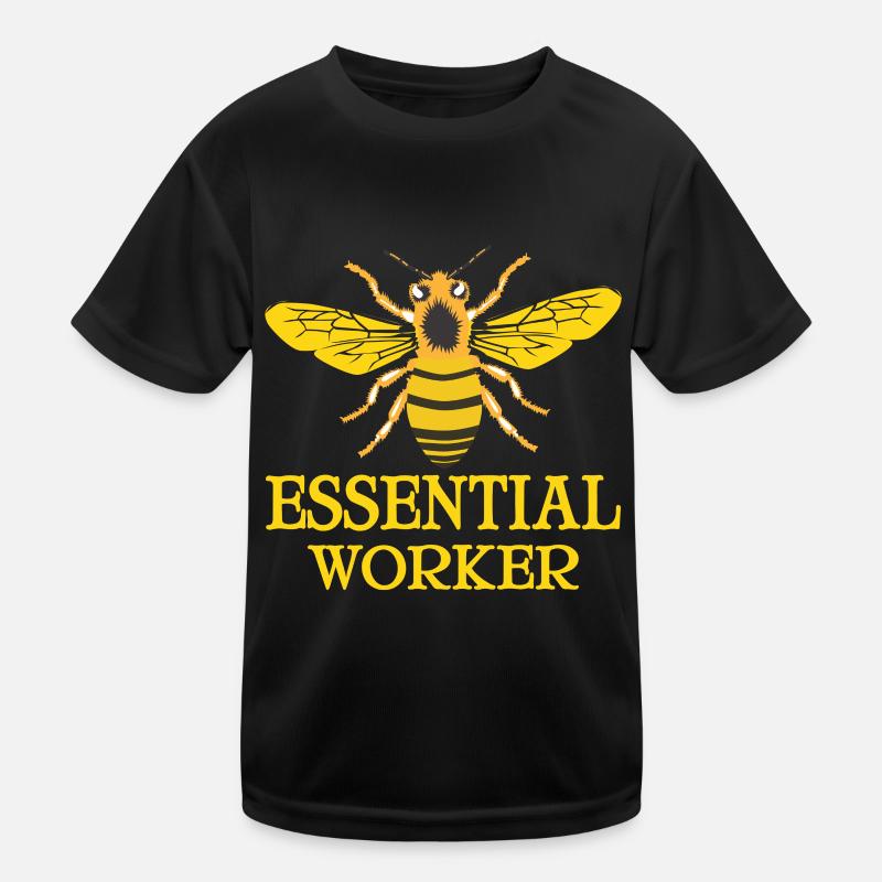 Indispensable labour power Nature Beekeeping Kids Functional T-Shirt