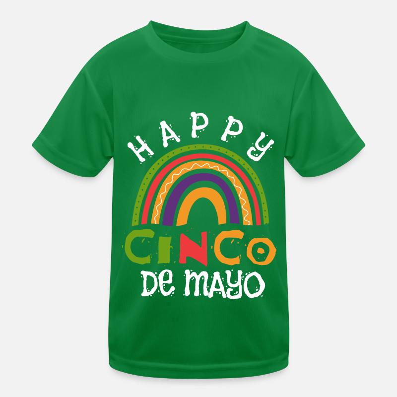 Fiesta Joyeux Cinco De Mayo T-shirt sport Enfant