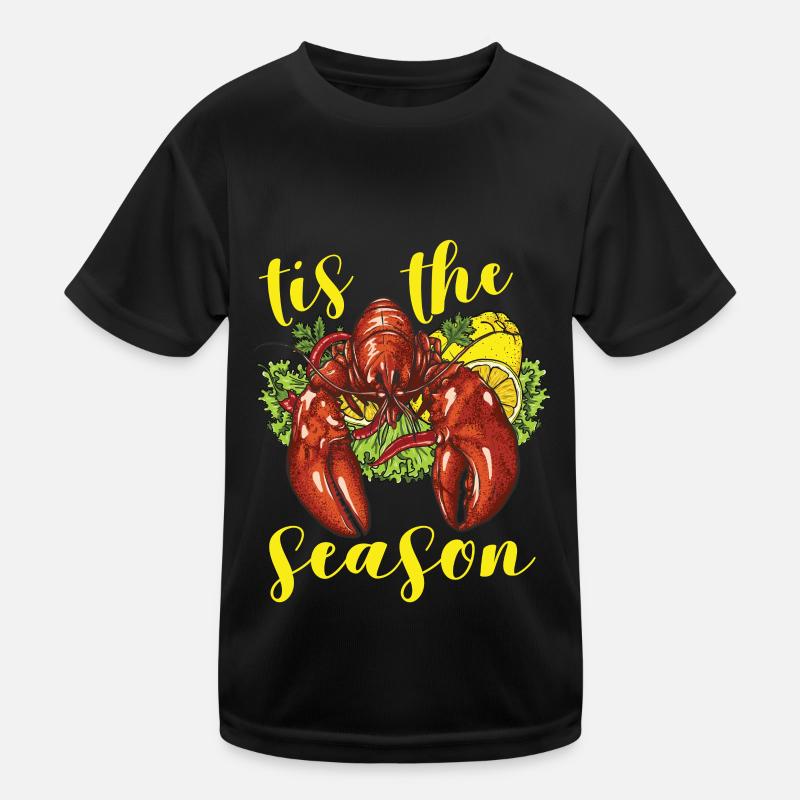 Krebssaison Krebse kochen Hummer Kinder Funktions-T-Shirt