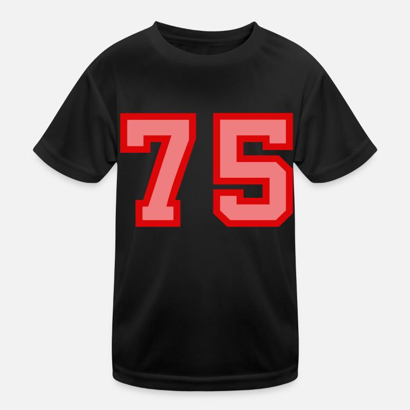 Cool Retro Retrostyle Numéro de maillot numéro de dos T-shirt sport Enfant