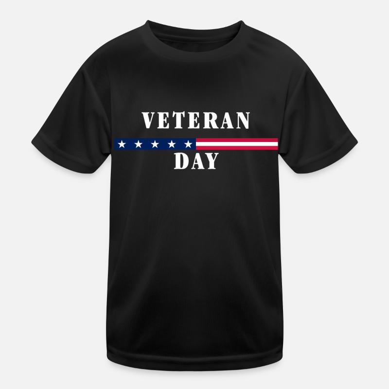 Veteranen-Tag Kinder Funktions-T-Shirt