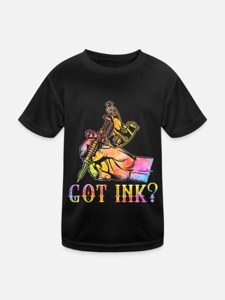Tattoo Lovers Tattoo Artist Tattoo Artist - Kids Functional T-Shirt - black - Front