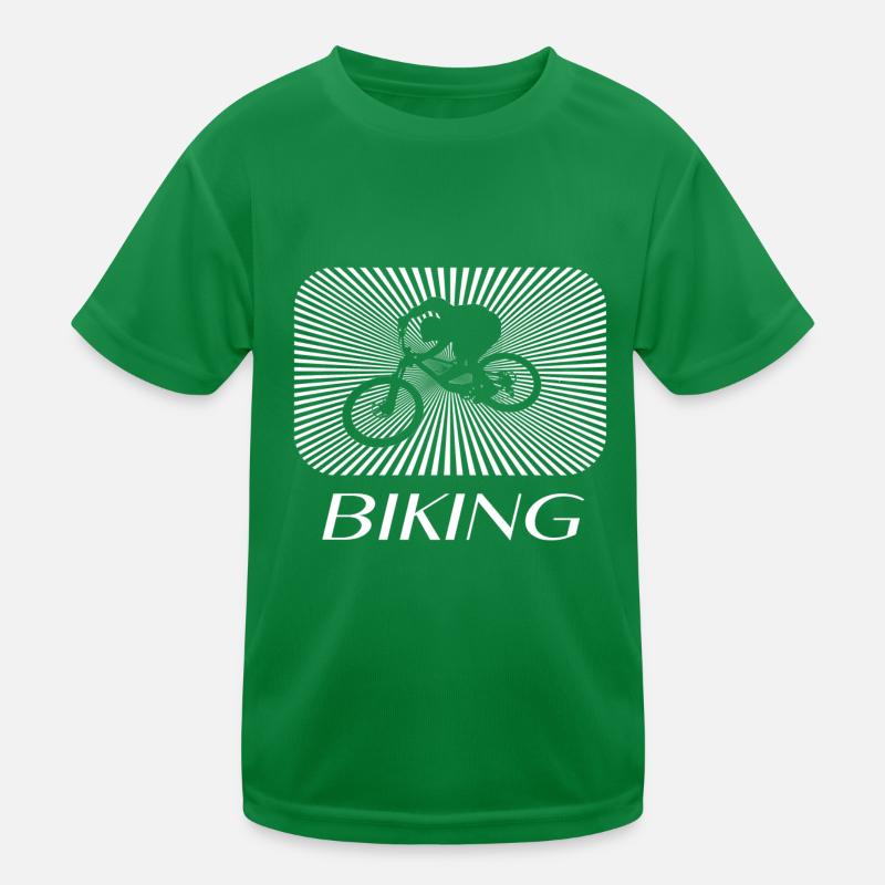 biking Kinder Funktions-T-Shirt