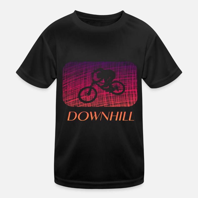 Downhill Kinder Funktions-T-Shirt