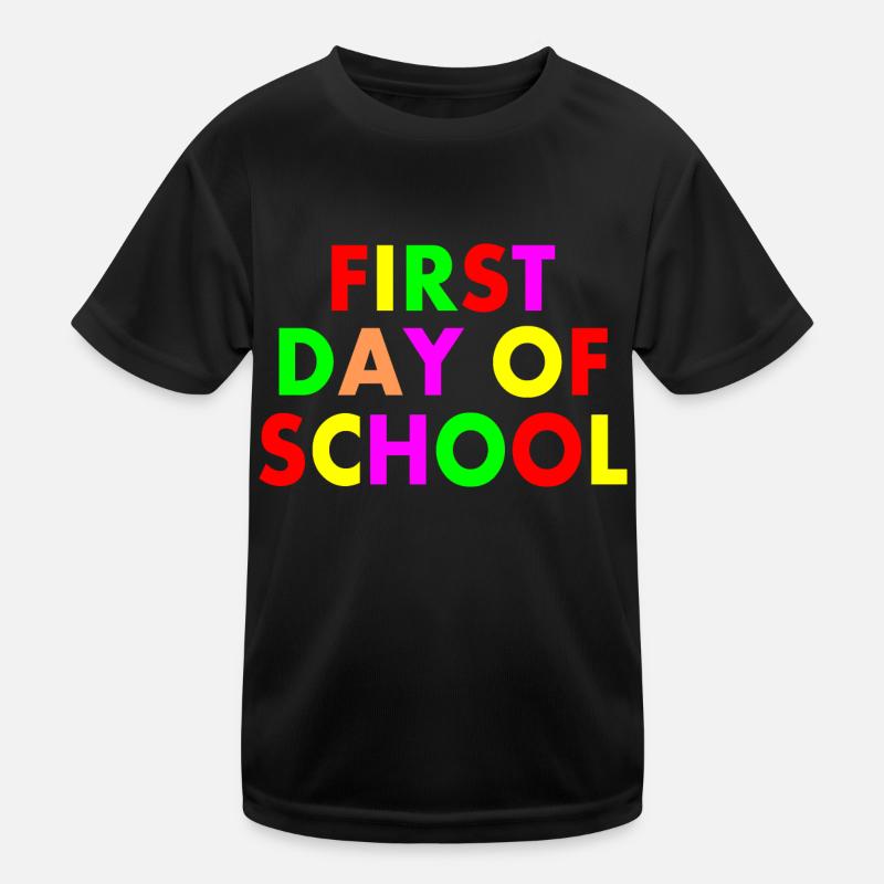 First day of school Kids Functional T-Shirt
