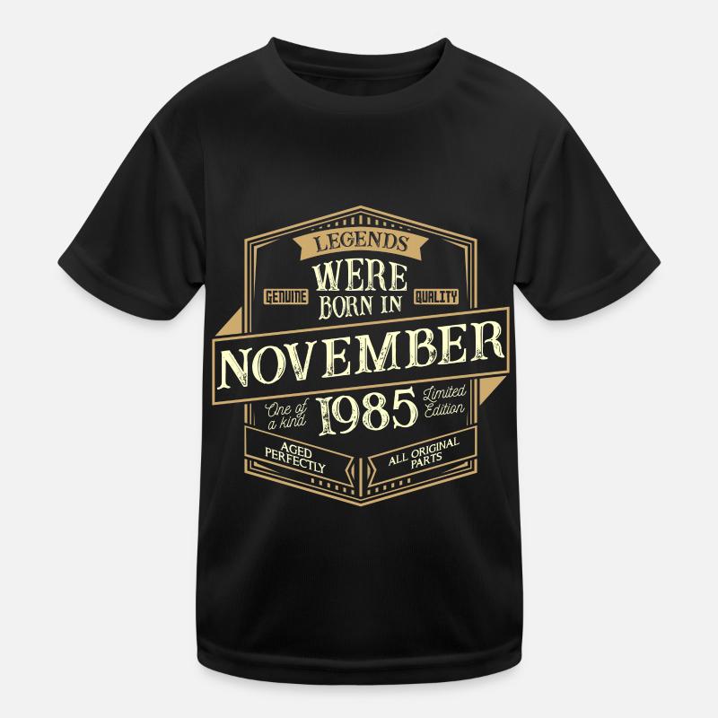 November 1985 Geburtstag Mann Kinder Funktions-T-Shirt