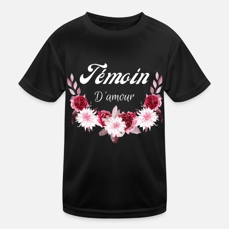 témoin d'amour T-shirt sport Enfant