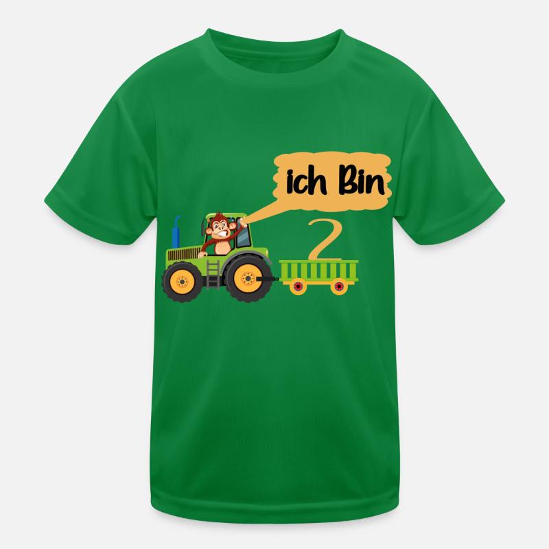 Ich bin 2 | Kindergeburtstag | zweiter Geburtstag T-shirt sport Enfant