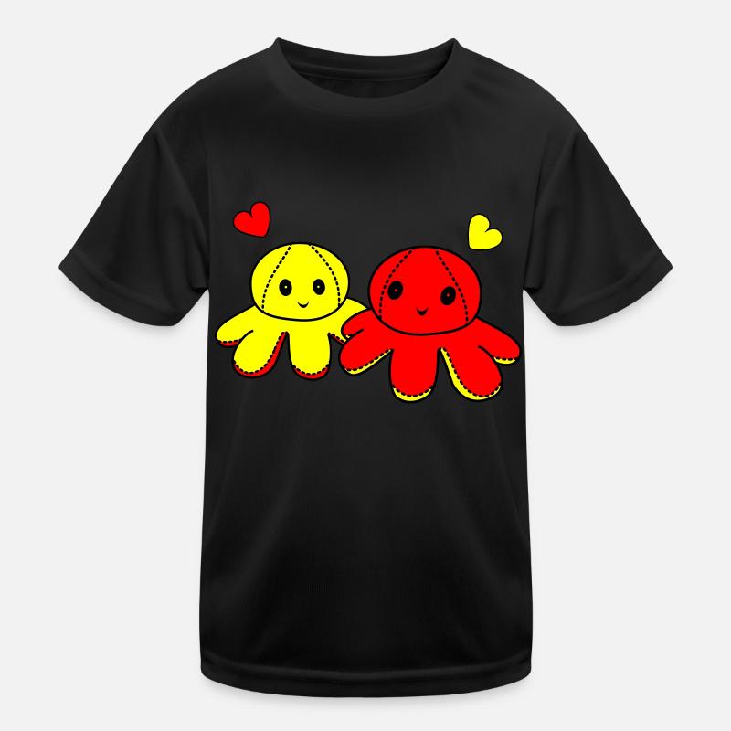 Octopus 2 1 heureux T-shirt sport Enfant