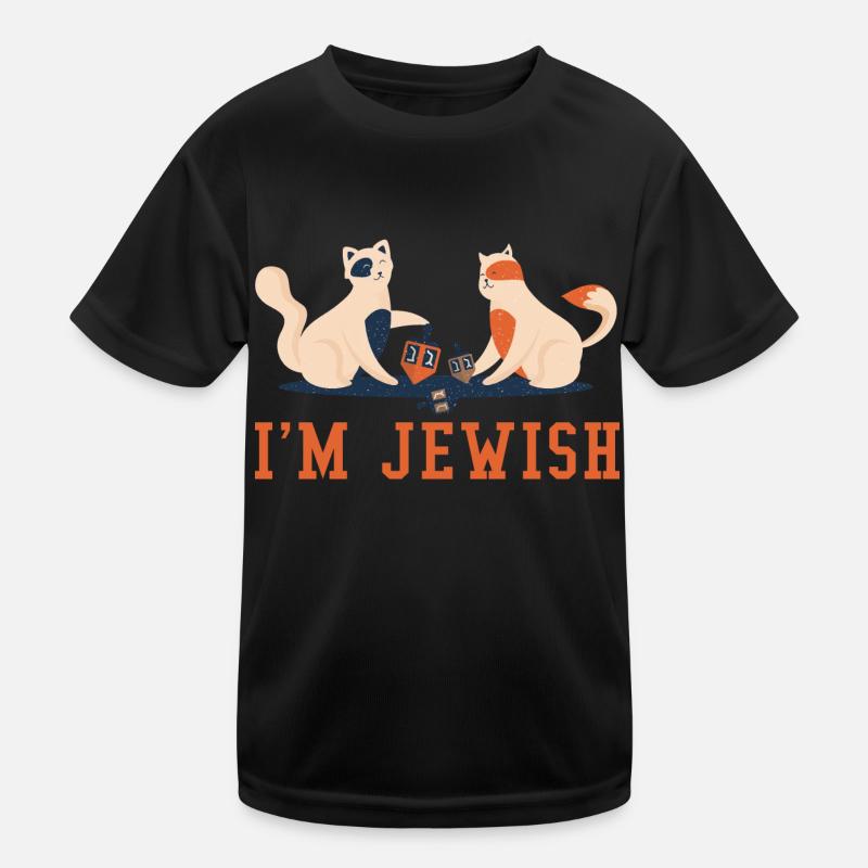 Je suis juif de Noël juif Hanoukka T-shirt sport Enfant
